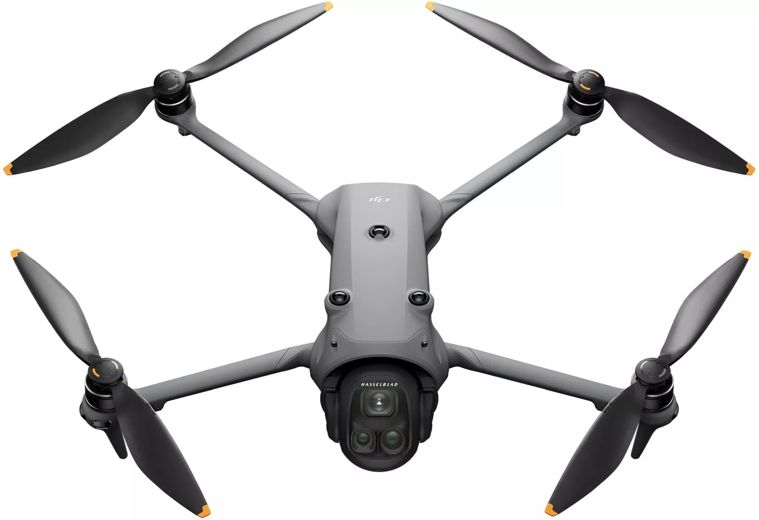 DJI Mavic 4 Pro 512 Go Creator Combo avec radiocommande Pro 2, drone phare à trois caméras avec capteur CMOS Hasselblad 4/3 de 100 Mpx, autonomie maximale de 51 minutes, trois batteries, station de charge, version professionnelle, gris