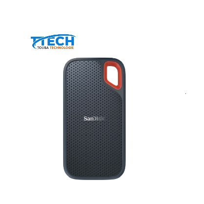 SanDisk 2TB Extreme Portable Disque NVMe SSD V2, vitesse(1050 Mo/s en lecture, 1000 Mo/s en écriture)