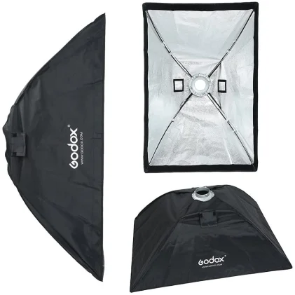 Boîte à lumière Godox SB-FW 80 x 120 cm avec grille (monture Bowen)