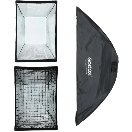 Boîte à lumière Godox SB-FW 80 x 120 cm avec grille (monture Bowen)